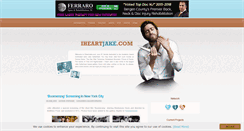 Desktop Screenshot of iheartjake.com